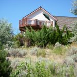 Cantilevered decks surrounded by junipers are a major fire hazard.